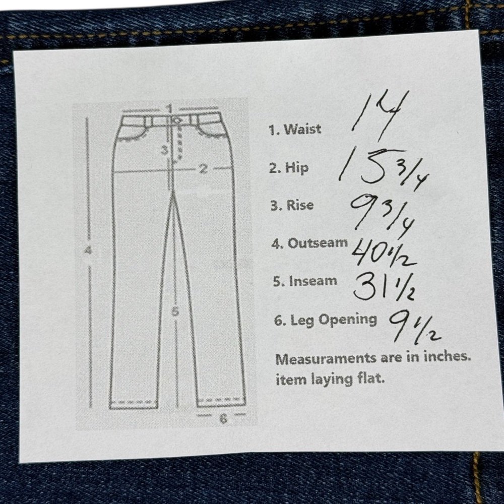 SPANX Womens Small Petite Flare Jeans Blue Pull On Stretch 20327Q Denim Cotton - Picture 7 of 11